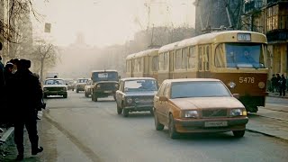 Київ 1995, автомобілі, вулиці, люди