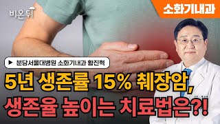 췌장암, 생존율 높이는 치료법은?! / 분당서울대병원 소화기내과 황진혁