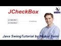 #9 Java Swing Tutorial | JCheckBox in Java Swing