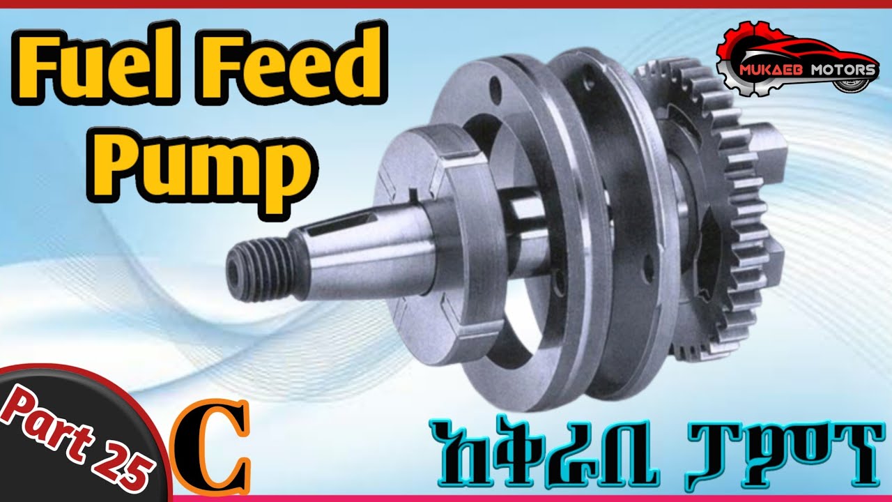 How Vane Fuel Feed Pump Work? || የናፍጣ አቅራቢ ፓምፕ@Mukaeb18 - YouTube