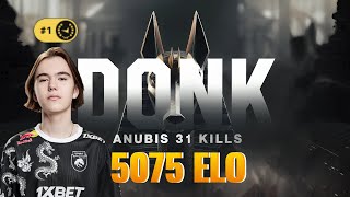 DONK destroys faceit at 5075 Elo!