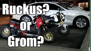 Ruckus versus the grom! Which is better?