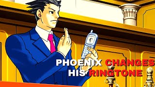 Phoenix Changes His Ringtone (OBJECTION.LOL)