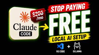STOP Paying $200/mo for Claude Code… Here’s the FREE Setup
