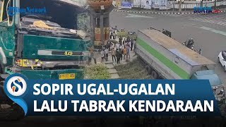 Kronologi Truk Seruduk Belasan Kendaraan di Tangerang, Sopir Ugal-ugalan hingga Diamuk Massa