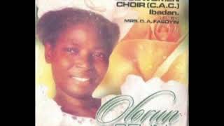 Olorun  Seun #cacgoodwomenchoiribadan #mrsdafasoyin #yorubagospelmusic #nigeriagospelmusic