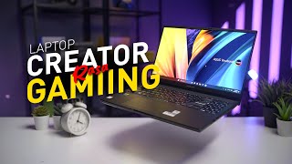 Laptop IDAMAN Content Creator Rasa GAMING! | Review Asus Vivobook Pro 15X OLED