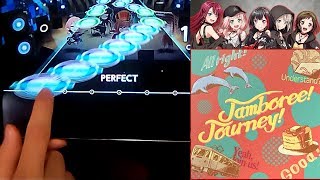 【片手ガルパ】Jamboree！Journey！(EX)片手フルコンボ(スピード1.0 \u0026 サイズ200% \u0026 親指と人差し指)【縛りプレイ】