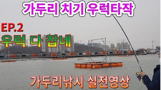 초보 가두리 공략법/유료터 가두리치기/가두리만이 살길/가두리치면  꽝은없다 EP.2 실전영상.우럭 타작