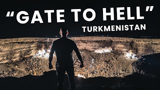 🔥 GATE OF HELL 🔥– In the heart of Turkmenistan’s Karakum Desert!