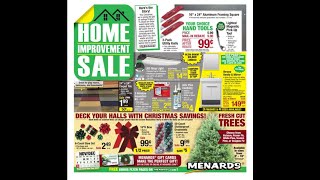 Menards Home Improvement Sale Ad Deals & Free Rebates 11.29.2021-12.11.2022