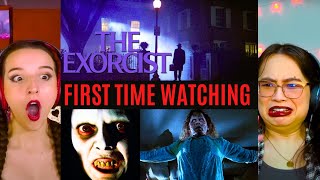 the GIRLS REACT to *The Exorcist (1973)* THIS IS TRAUMATIZING!! (First Time Watching) Horror Movies