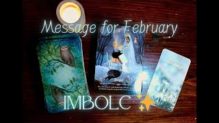 February - Clarity, Help \u0026 New Beginnings ✨ Channeled Imbolc Message