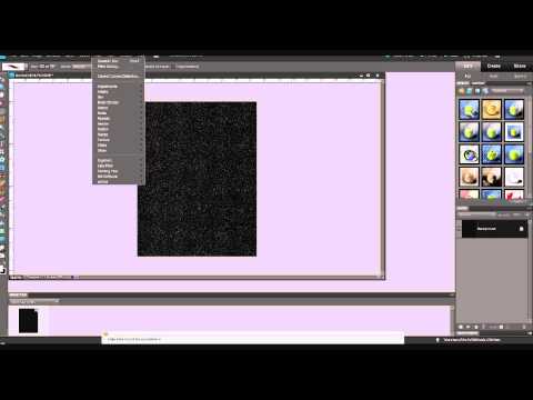 PHOTOSHOP ELEMENTS: MAKING A STAR FIELD PHOTOSHOP ELEMENTS: MAKING A STAR FIELD