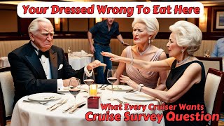 Your Dressed Wrong To Eat Here - Real Cruise Comments