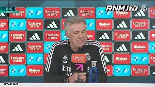 ANCELOTTI Press Conference COPA Real Madrid - Atlético