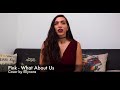 What about us - Pink cover by Ellynora