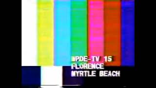 WPDE Test Pattern 1985