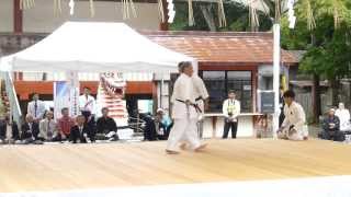 Okinawa Gojuryu Bujutsu 第4回鹿島神宮奉納日本古武道交流演武大会 沖縄剛柔流武術