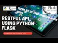 Creating Restful API using Python Flask || Rest API in one video || CRUD API in Flask