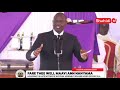 rais ruto mkitaka mchanje ng ombe msipotaka ni sawa sio lazima