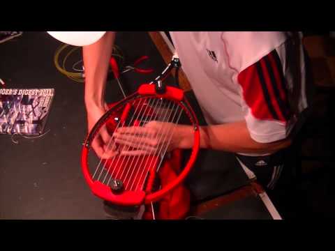 Intro to Tennis Stringing Using a Drop Weight. Intro to Tennis Stringing Using a Drop Weight.