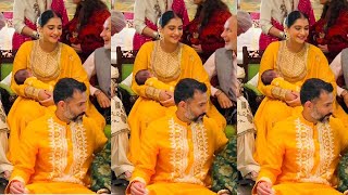 Sonam kapoor and Anand Ahuja's Family Beautiful Clicks from Sonam Kapoor's baby Naming event