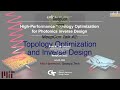 Topology Optimization and Inverse Design — Hammond