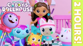 ⏰ 2 HOURS of Gabby's Dollhouse Toy Play Adventures!