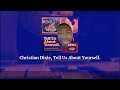 Christian Dixie, Tell Us About Yourself. | Tell Us About Yourself