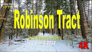 [4K] York Regional Forest - Robinson Tract [2022.01.02]