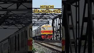 #Hitachi​8FA-36C​No.4522​#cummins​#ktta50l​ #srt #train