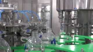 CGF9-9-4, 4 5L bottle water rinsing, filling and capping machine