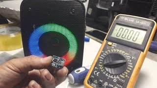 FIXED! Portable Speaker KTS-1335 Micro Usb Does Not Charge | EASIEST REPAIR!