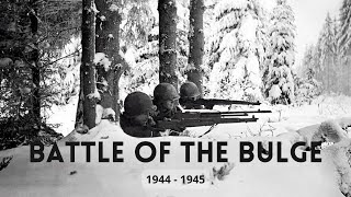 The Battle of the Bulge: Ardennes Offensive | Historical Homestead