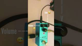 SAPHUE Crunch/Distortion pedal made in China demo