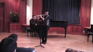 Jolivet - Chant de linos for Flute and Piano - Chris Wong