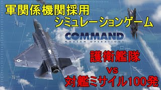 【ボイロ実況】護衛艦隊 vs 対艦ミサイル 防空能力シミュレーション 【Command:MO】