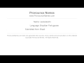 how to pronounce lazzareschi brazilian portuguese brazil pronouncenames.com