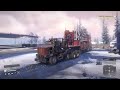 snowrunner on ps4 46 mighty moose alaska gameplay.