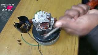 how to replace carbon brush | change brushless motor brush #Ametek Motor #repair #vacuum