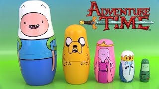 Adventure Time Nesting Dolls Poupées Gigognes Russes Oeufs Surprise Disney Cars