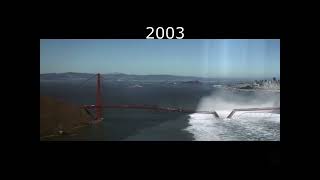 Evolution of Golden Gate Bridge Destruction 3.0