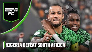 Nigeria reach AFCON FINAL! How the Super Eagles edged past South Africa in the semifinal | ESPN FC