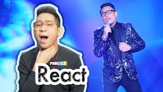 Reaksi Vocal Coach • Rahmad Mega • MERISIK KHABAR @ TERPALING JUARA • F8Buzz React