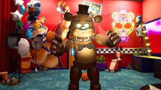 Original Freddy Fazbear Jumpscares Gregory in FNAF Security Breach