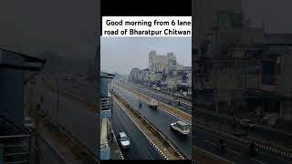 Good morning from Bharatpur Chitwan City of Renu Dahal #shibuchhetri #chitwan #भरतपुर #highway #road