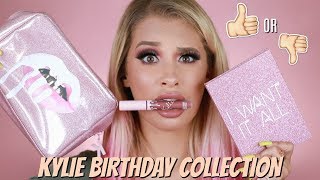 KYLIE COSMETICS BIRTHDAY COLLECTION REVIEW + TUTORIAL