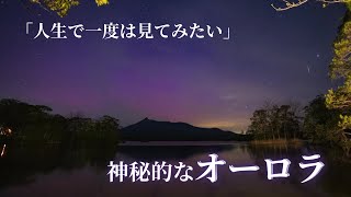 「人生で一度は見てみたい」低緯度の北海道でも神秘的“オーロラ” に感動 満天の星とピンク色のコラボ…太陽の表面で起こる爆発現象「太陽フレア」の影響…天文台に大勢の人詰めかける