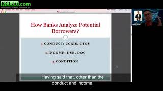 How banks analyse potential borrowers? (CCRIS, CTOS, DSR, Documents)